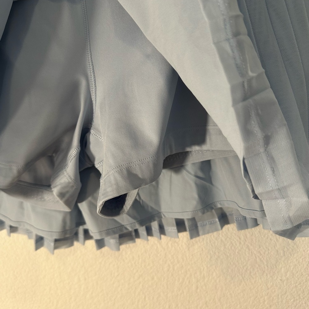 CALIA by Carrie Underwood Light Blue Pleated Tennis Skort - Picture 8 of 8